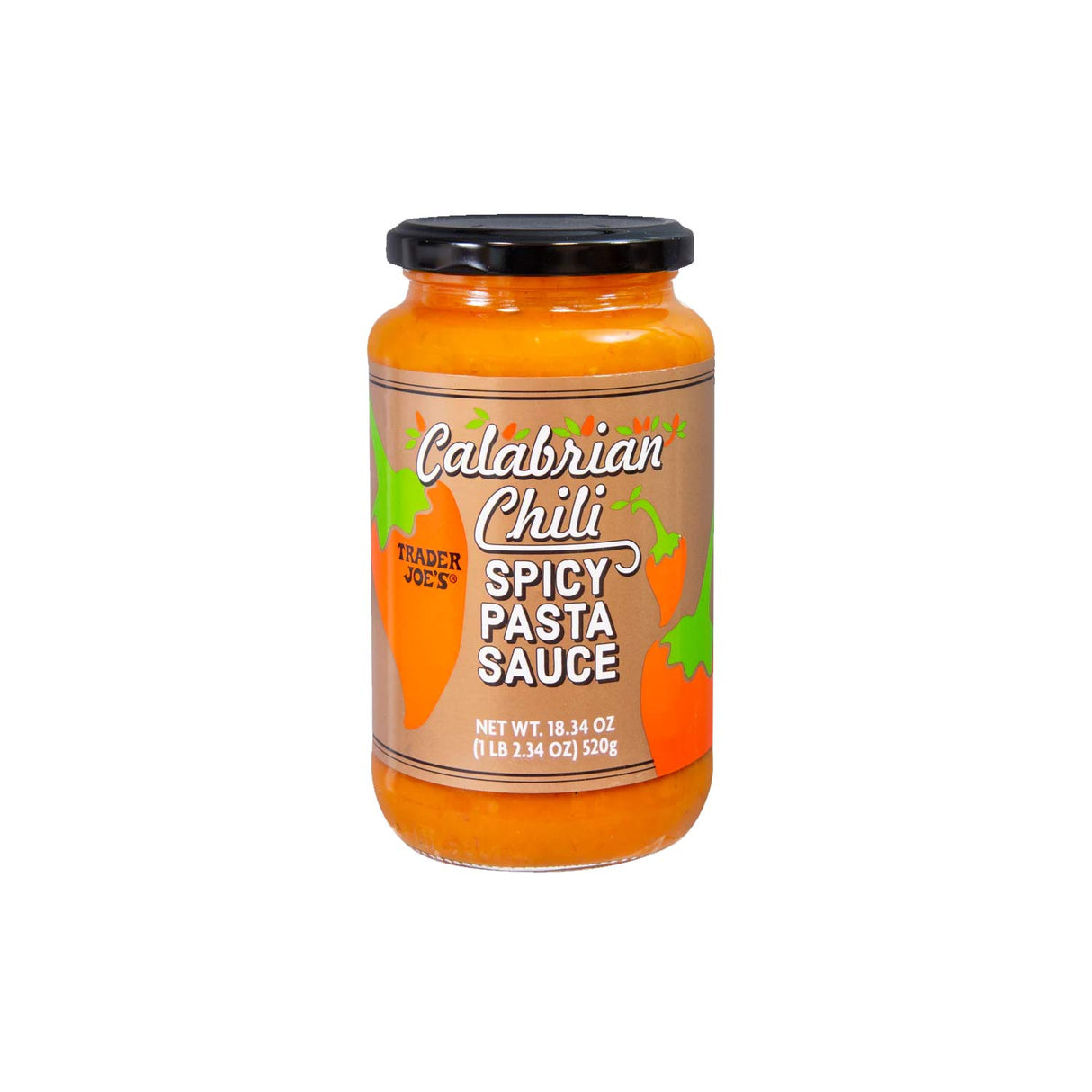 Trader Joe’s Calabrian Chili Spicy Pasta Sauce 18.34 Oz