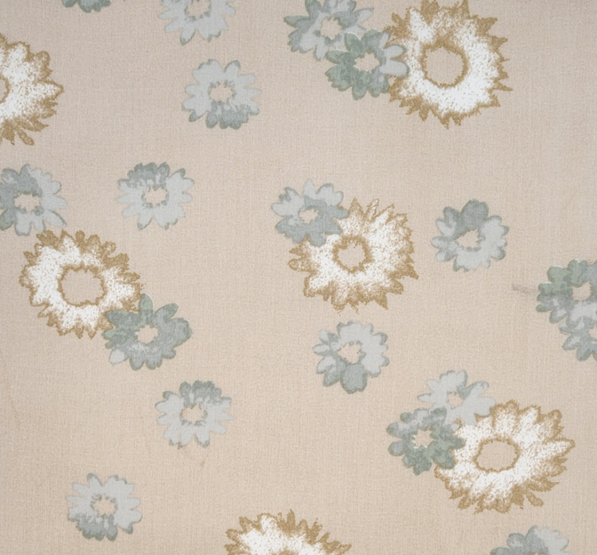 Rayon Poplin 1D1643 Cream Bread Rayon Fabric - Cream Bread, 55/56" Width (1 Yard)