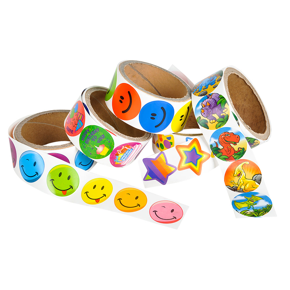 Sticker Roll Assortment (10 Rolls)
