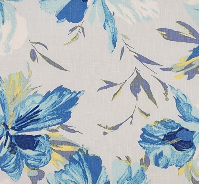 Rayon Slub 1D1812 Sky Gray Rayon Fabric - Sky Gray Slub Texture, 55/56" Width