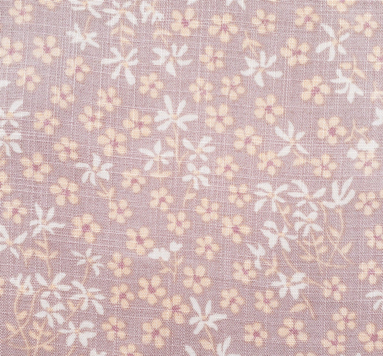 1 Yard Cameo Rose Rayon Slub Fabric Soft Lightweight Material for Summer Fashion Garments Width 55/56"