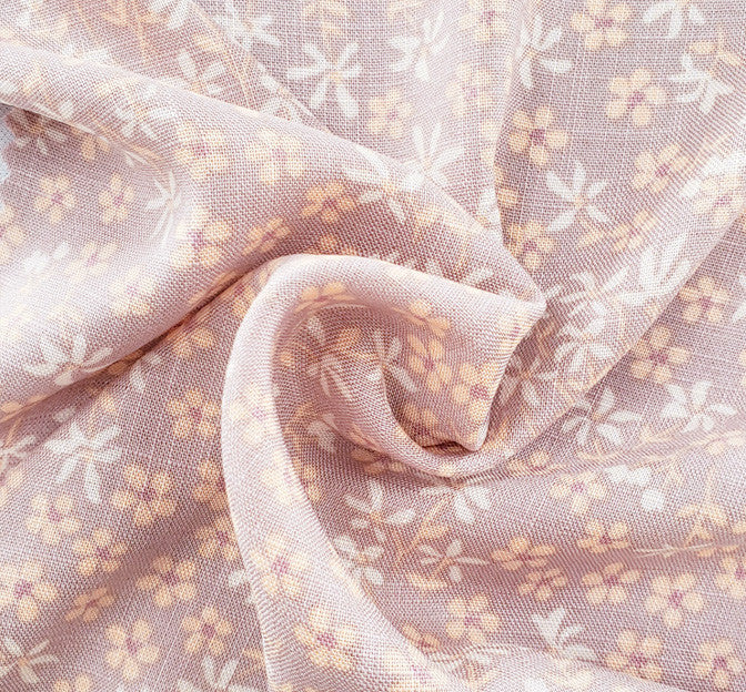 Rayon Slub 1D1647 Cameo Rose Rayon Fabric - Cameo Rose Slub Texture, 55/56" Width