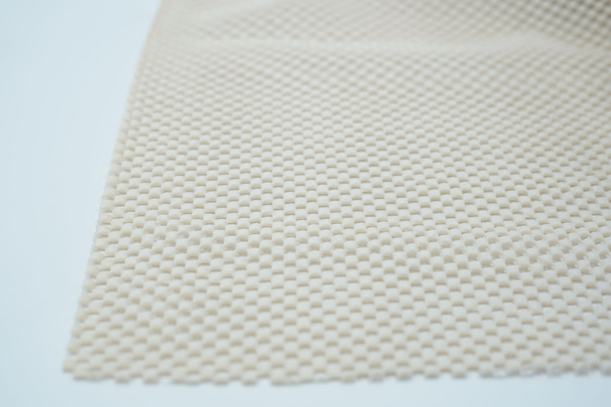 Rug Pad Polymer-Coated Polyester Fabric - Indoor Area Rug Grip, Hard Floor Protection, Naturally Antimicrobial (1 Unit)