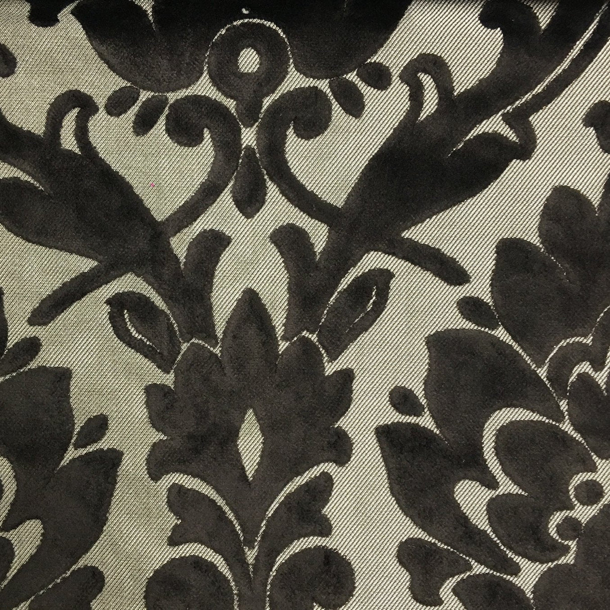 Burnout Velvet Upholstery Fabric Nottingham Damask