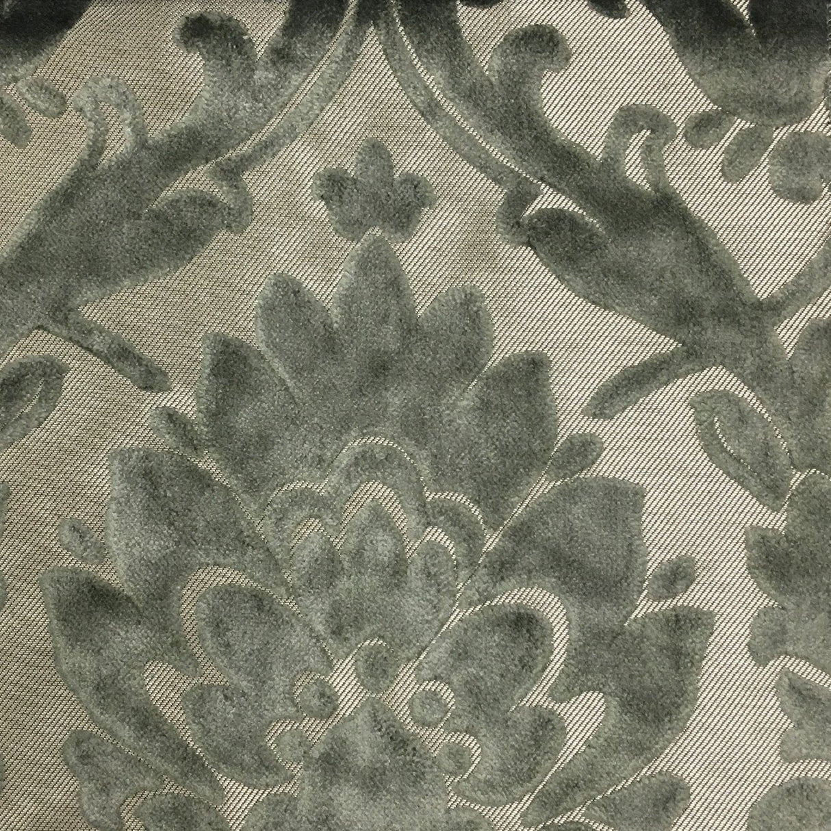 Burnout Velvet Upholstery Fabric Nottingham Damask