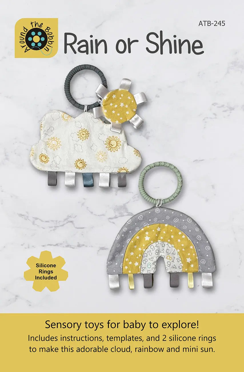 Printed Paper Pattern Rain or Shine Baby Sensory Toys