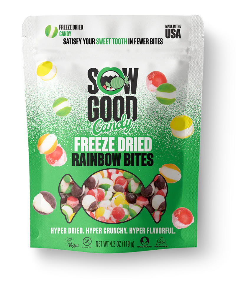 Sow Good Candy FREEZE DRIED RAINBOW BITES