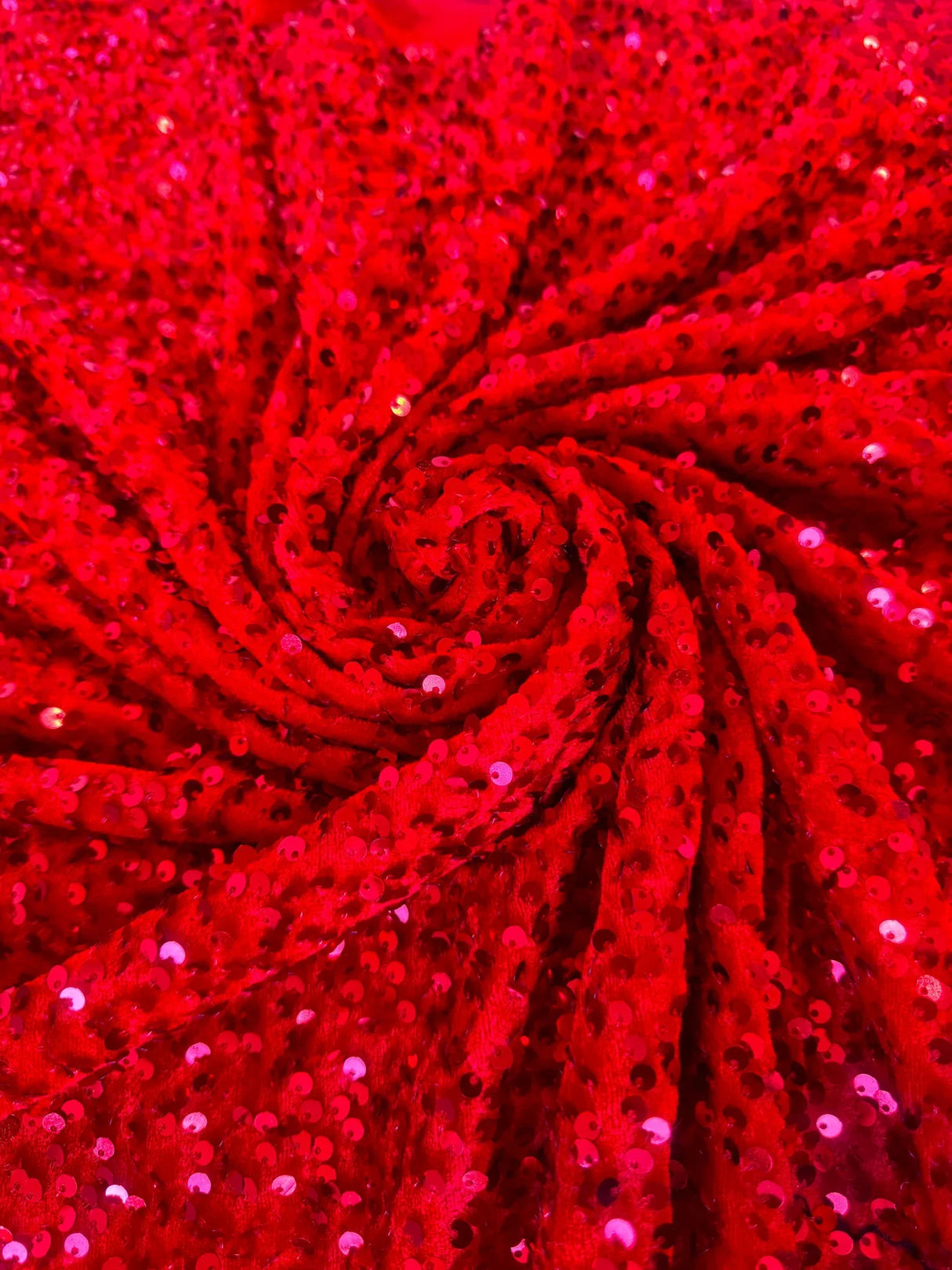 Stretch Sequin Velvet