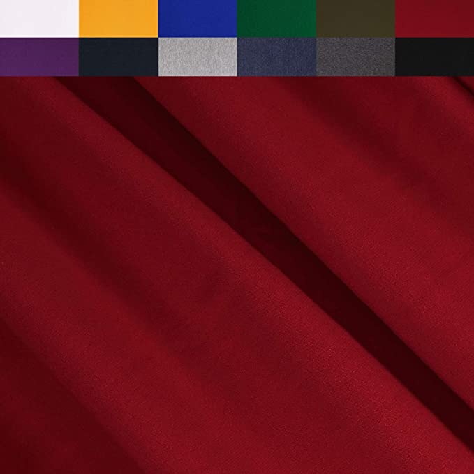 Cotton Spandex Jersey Knit Fabric Red 190 GSM