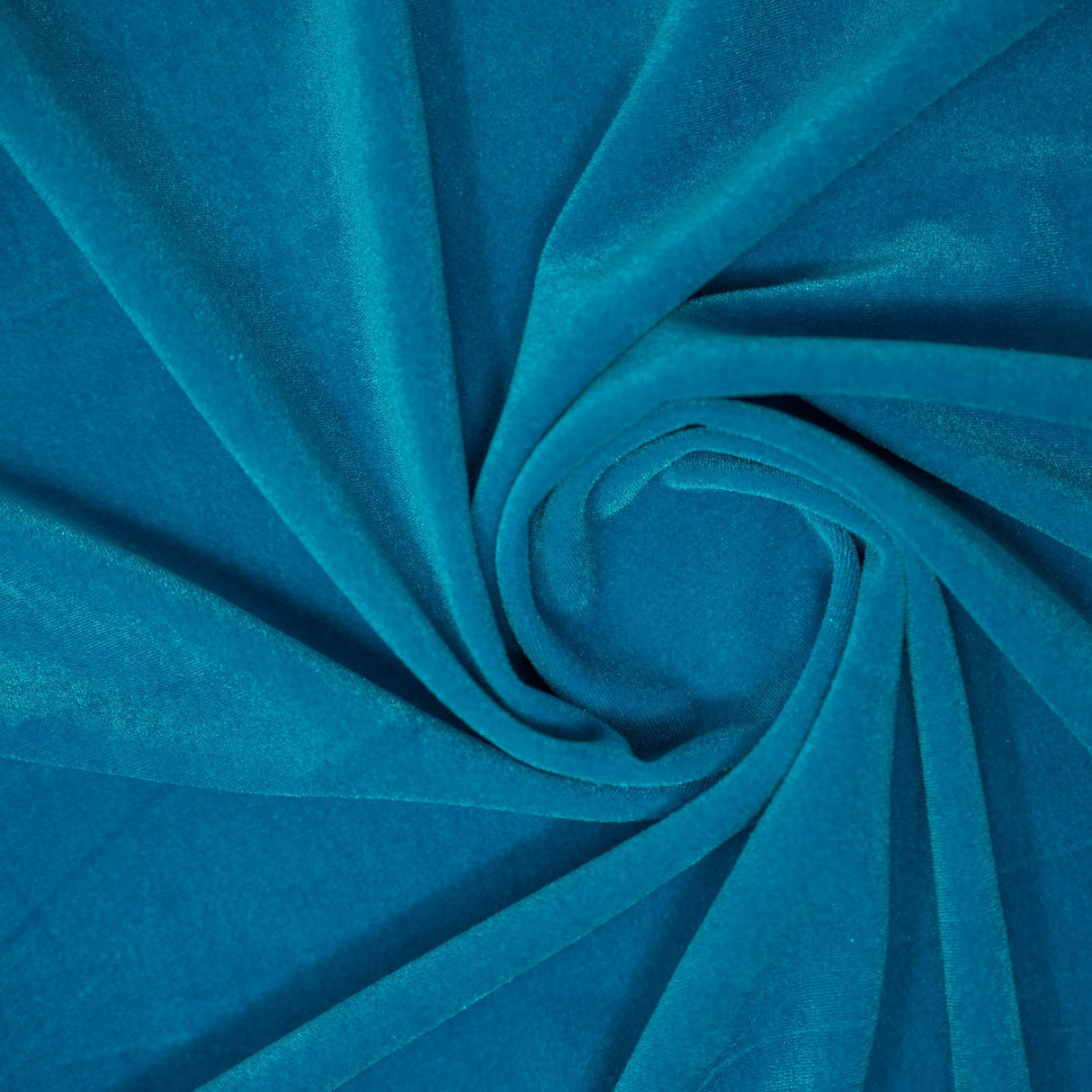 Regal Matte Stretch Velvet Polyester Spandex Fabric - Black, 4-Way Stretch, 58" Width (1 Yard)