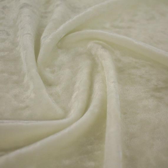Crushed Stretch Velvet Fabric