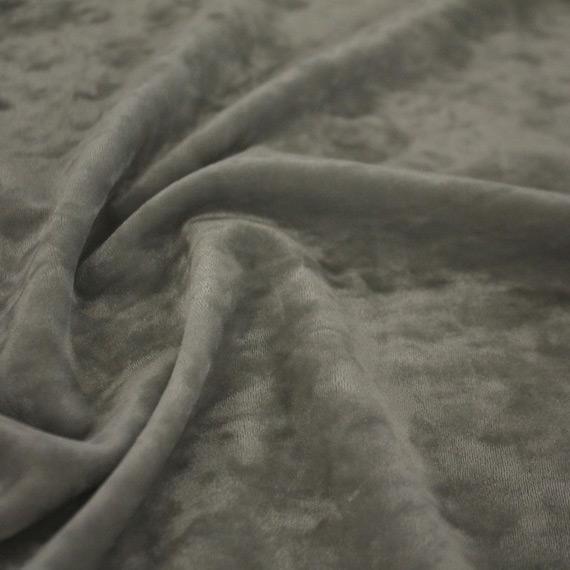 Crushed Stretch Velvet Fabric