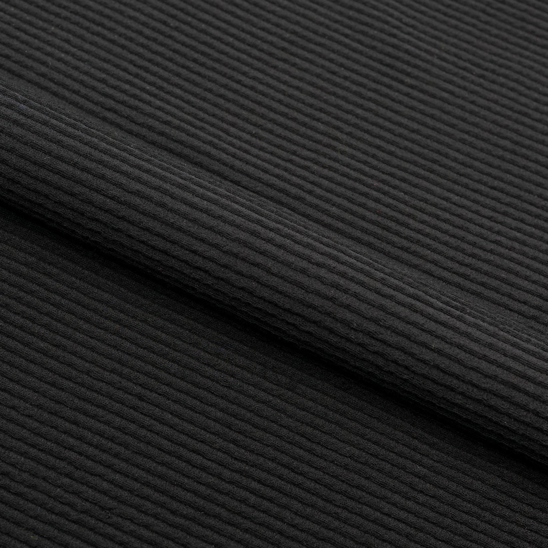 Rib Knit Fabric in Solid Colors