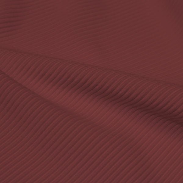 Ribbed Spandex Polyester Spandex Fabric - Ribbed Texture, 54" Width, 4-Way Stretch (1 Yard)