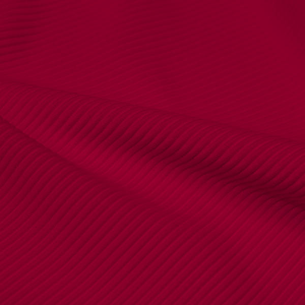 Ribbed Spandex Polyester Spandex Fabric - Ribbed Texture, 54" Width (1 Yard)