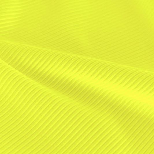 Ribbed Spandex Polyester Spandex Fabric - Ribbed Texture, 54" Width, 4-Way Stretch (1 Yard)