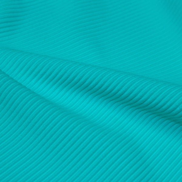 Ribbed Spandex Polyester Spandex Fabric - Ribbed Texture, 54" Width, 4-Way Stretch (1 Yard)