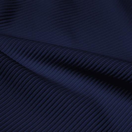 Ribbed Spandex Polyester Spandex Fabric - Ribbed Texture, 54" Width (1 Yard)