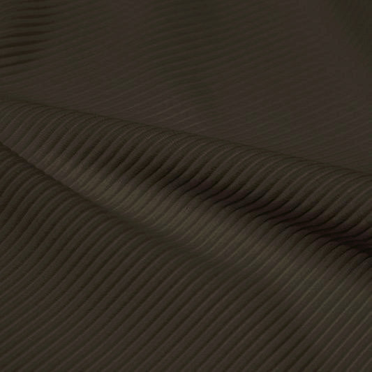 Ribbed Spandex Polyester Spandex Fabric - Ribbed Texture, 54" Width (1 Yard)