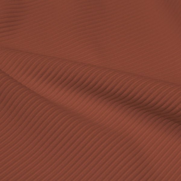 Ribbed Spandex Polyester Spandex Fabric - Ribbed Texture, 54" Width, 4-Way Stretch (1 Yard)