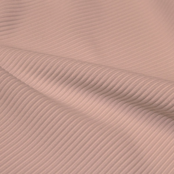 Ribbed Spandex Polyester Spandex Fabric - Ribbed Texture, 54" Width (1 Yard)