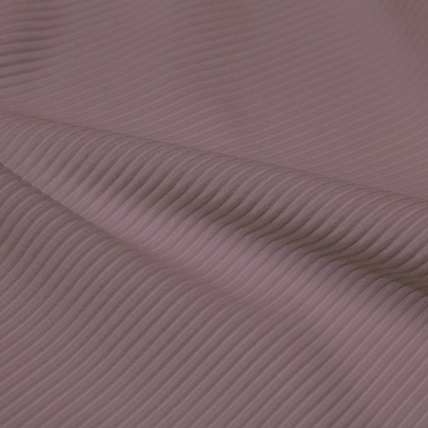 Ribbed Spandex Polyester Spandex Fabric - Ribbed Texture, 54" Width (1 Yard)