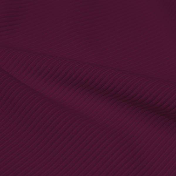 Ribbed Spandex Polyester Spandex Fabric - Ribbed Texture, 54" Width, 4-Way Stretch (1 Yard)