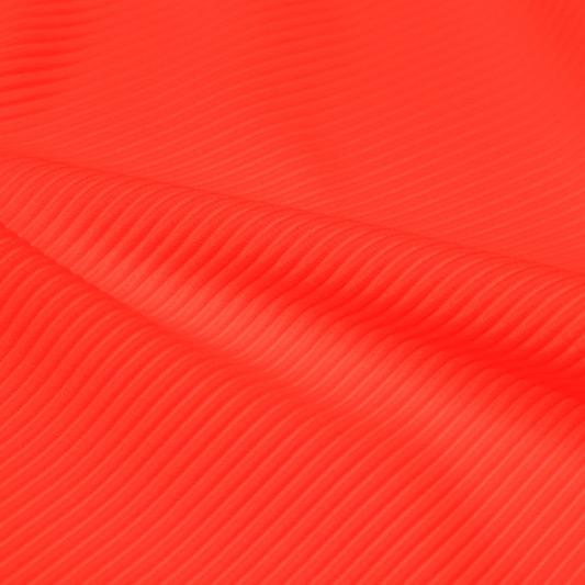 Ribbed Spandex Polyester Spandex Fabric - Ribbed Texture, 54" Width (1 Yard)