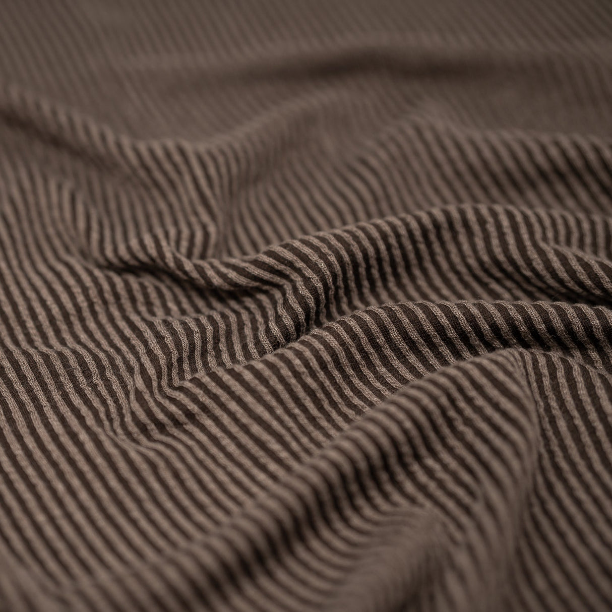 Rib Knit Polyester Rayon Spandex Fabric - Poseidon Blue, 4-Way Stretch, 51" Width (1 Yard)