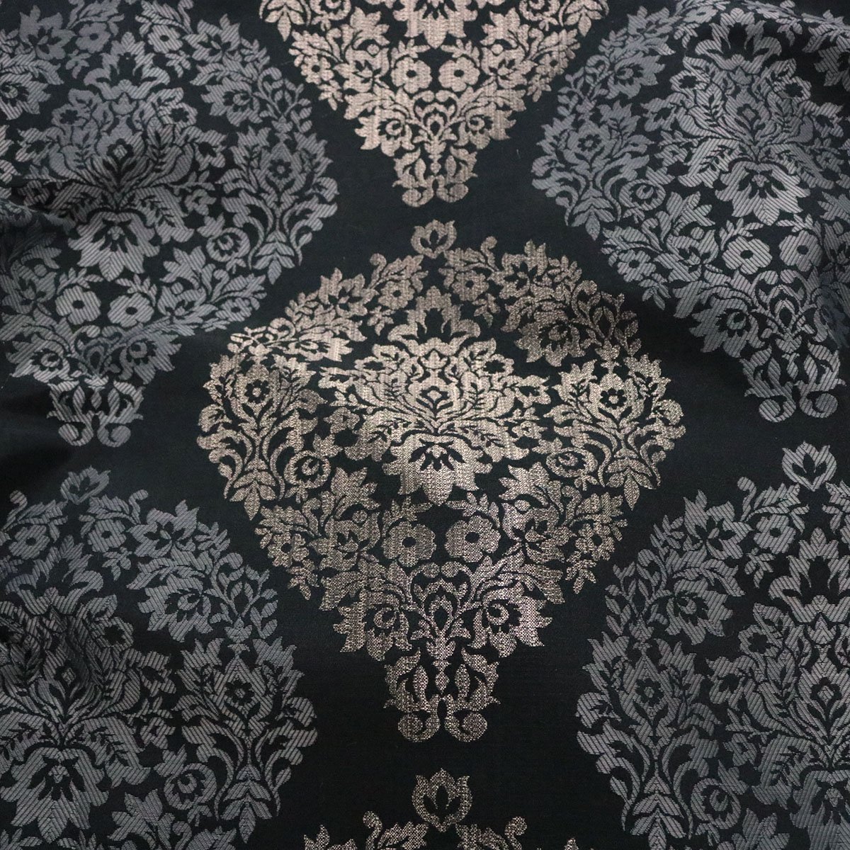 Jacquard Damask Fabric Rouge by the Yard