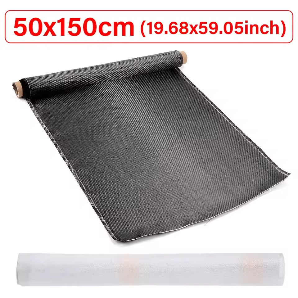 200g 50x150cm Carbon Fiber Cloth 50cm wide Plain Carbon Fabric For Commercial Car Part Sport Equipment Cars Accessories