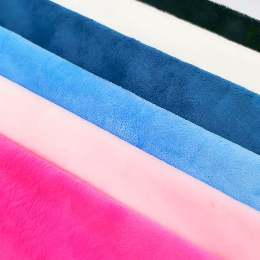 75x45cm Crystal Velvet Fabric Super Soft Plush for DIY Sewing Quilting Cushion Pillow Toy Sofa Bag Home Textile Upholstery Cloth