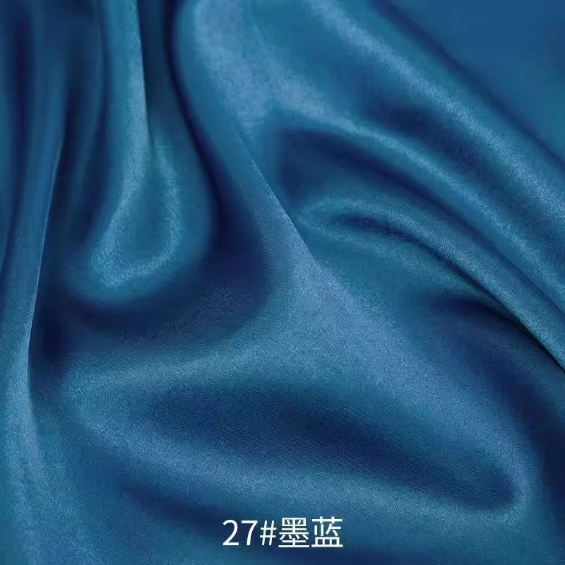 0.5m/1m/2m Satin Fabric Lining Soft and Shiny Silk-Like Material,for Clothing and Lining, Garments, DIY Craft, and Gift Wrapping