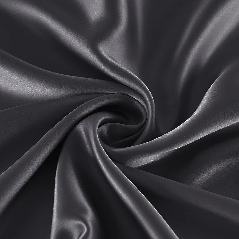 100% Mulberry Stain Silk Fabric 22 Momme Width 114cm Plain Dyed Silk Super Smooth For Wedding DIY Dress Clothing Bedding