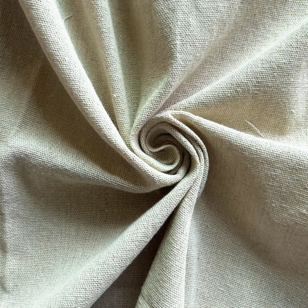 Raw Cloth Patchwork Painting Hemp Cotton Linen Fabric Burlap Sewing Textile Quilting Organic Material Craft Decoration 50x150cm