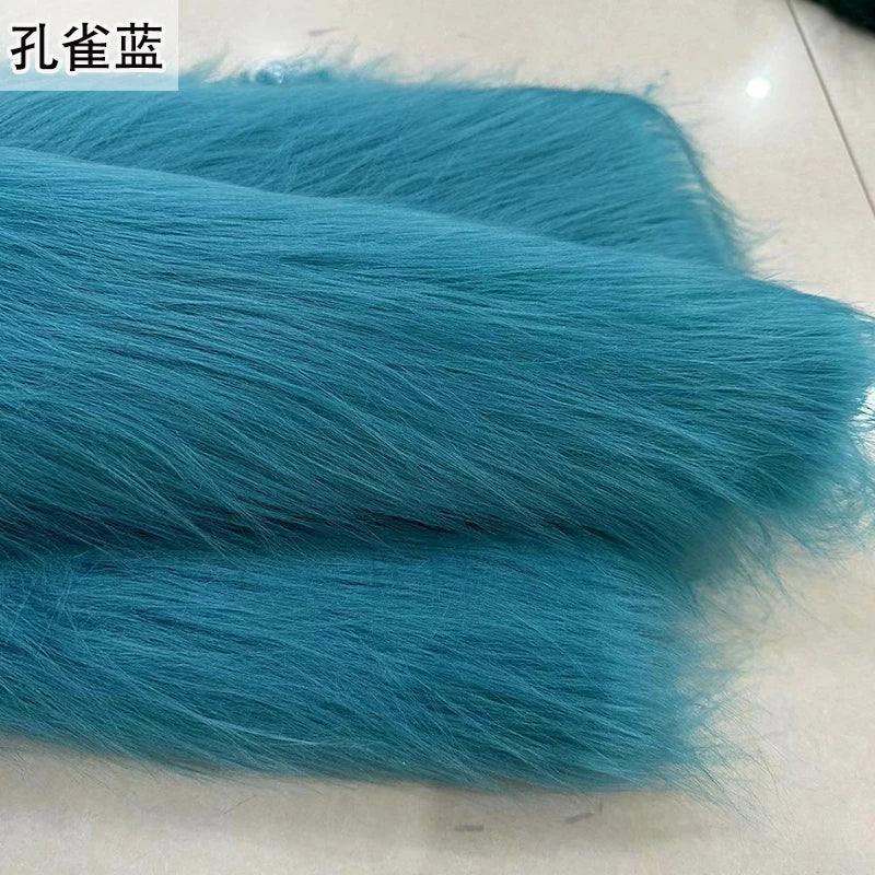 35Colours 12cm Imitation Plush Fur Fabric For DIY Photo Props chair decorative background Plush mat animal toy doll fabric