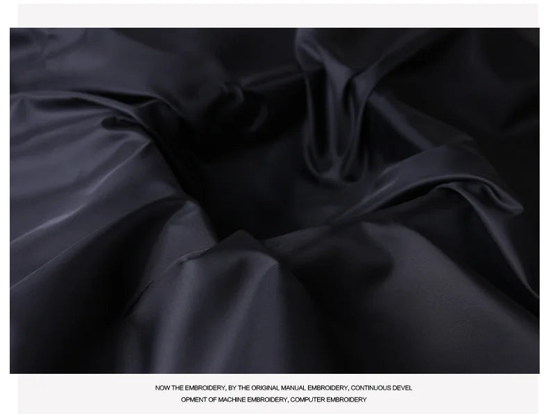 Taffeta Lining Fabric for Clothes and Luggage, Black Cloth