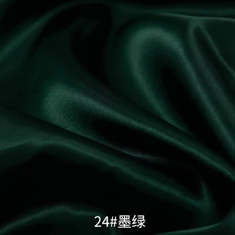 0.5m/1m/2m Satin Fabric Lining Soft and Shiny Silk-Like Material,for Clothing and Lining, Garments, DIY Craft, and Gift Wrapping