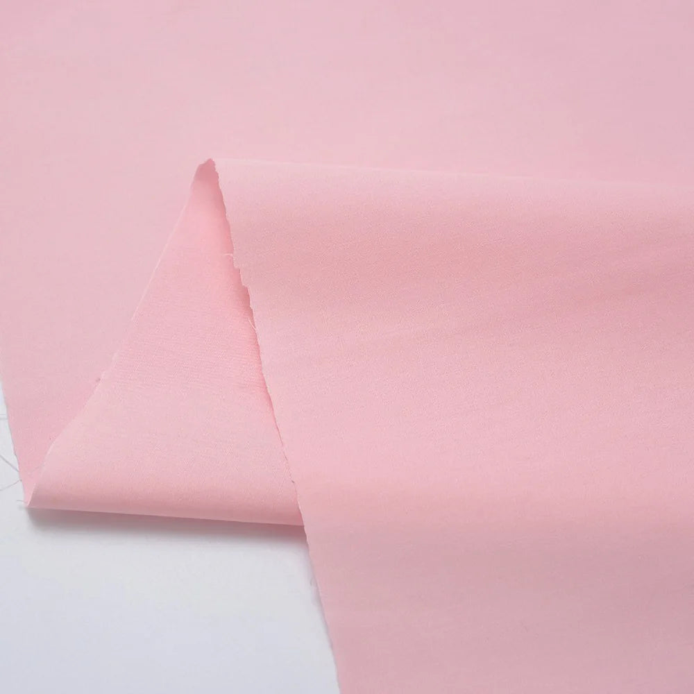 140x100cm 100% Cotton Poplin Fabric Solid Color for DIY Sewing Women Dress Baby Clothes Pajamas Hat Home Textile Craft Materials