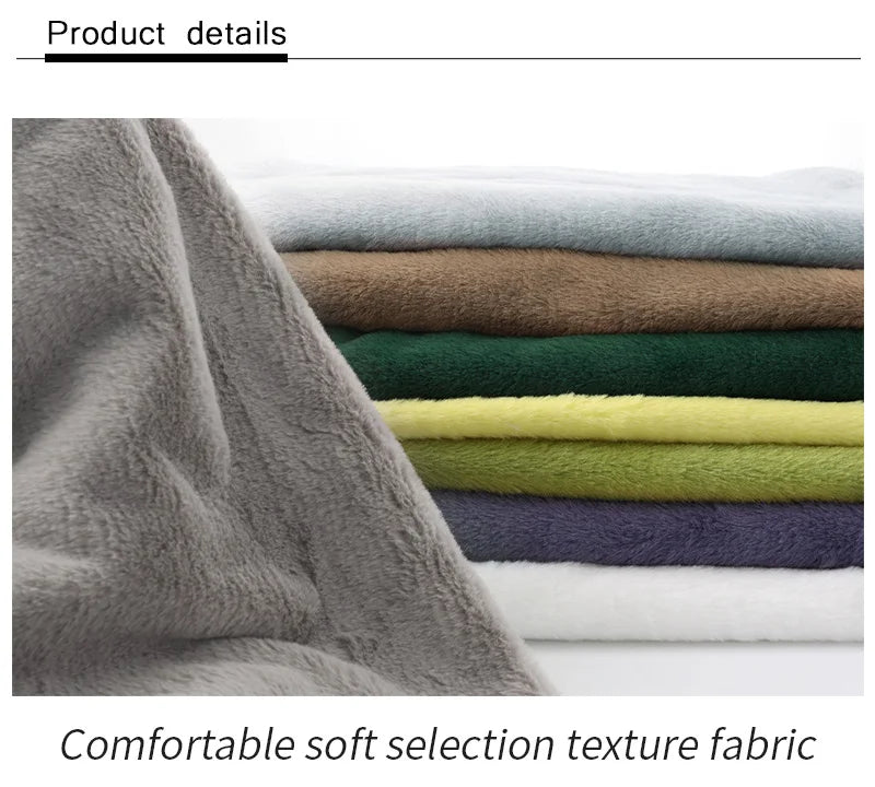8mm Imitation Rabbit Fur Fabric Soft Short Plush For Warm Scarf, Doll,DIY Plush Toys Fabric Background Display Cloth 50x50cm/1m