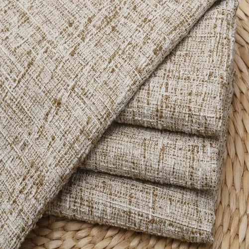 Thickened Coating Coarse Cotton and Linen Sofa Fabric DIY Solid Color Coarse Fabric Home Cushion Sofa Soft Bag Background Fabric