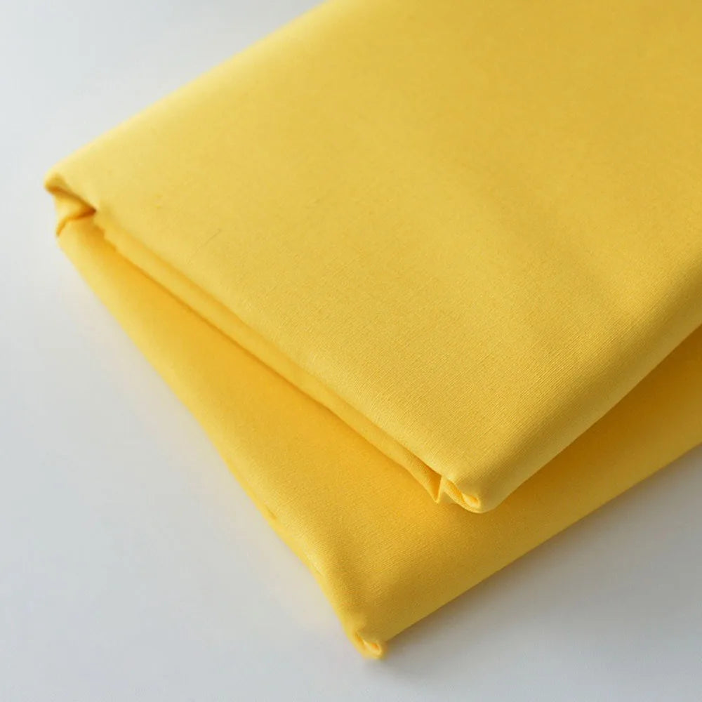 140x100cm 100% Cotton Poplin Fabric Solid Color for DIY Sewing Women Dress Baby Clothes Pajamas Hat Home Textile Craft Materials