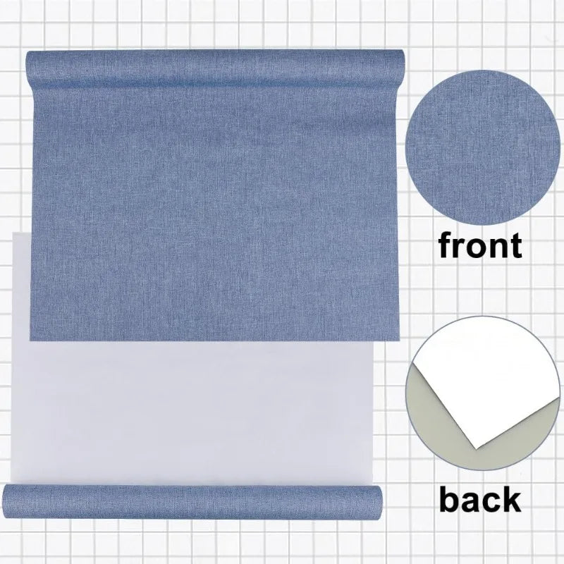 39.4x16.9 Inch Book Binding Cloth Marine Blue Bookcover Fabric Surface with Paper Backed Book Cloth DIY Book Cloth Protective