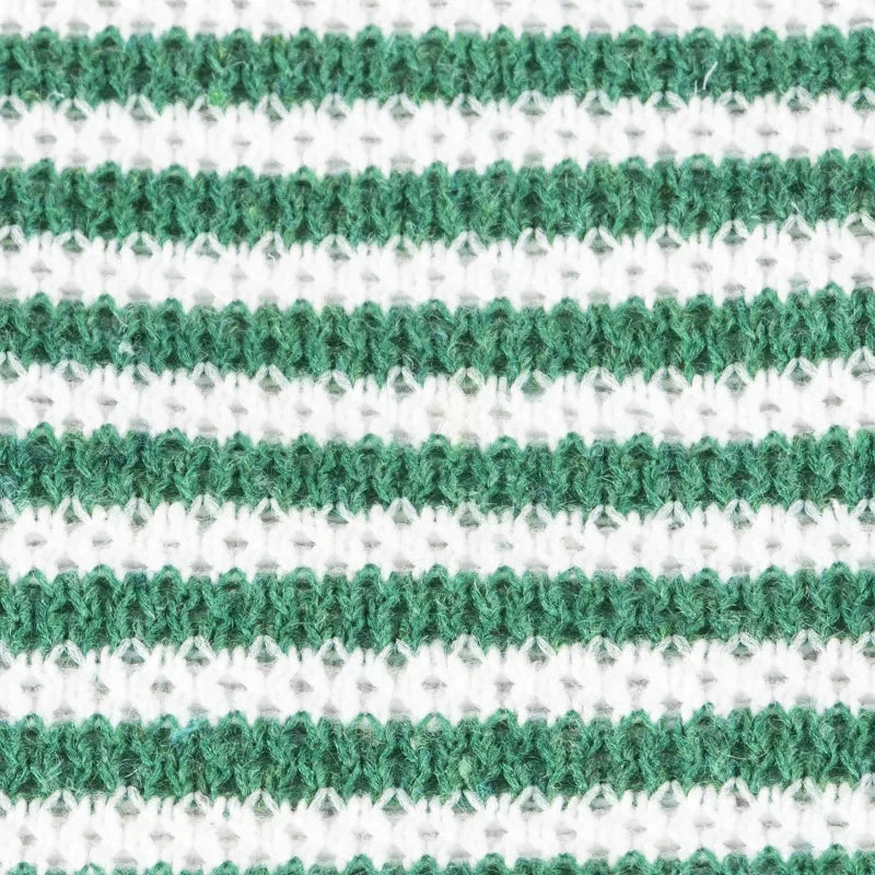 100x50cm Pure Cotton Striped Knitted Fabric For Winter Sweaters, Toy Clothes, Pillow, Cushion Handmade DIY Sewing Fabric TJ20741