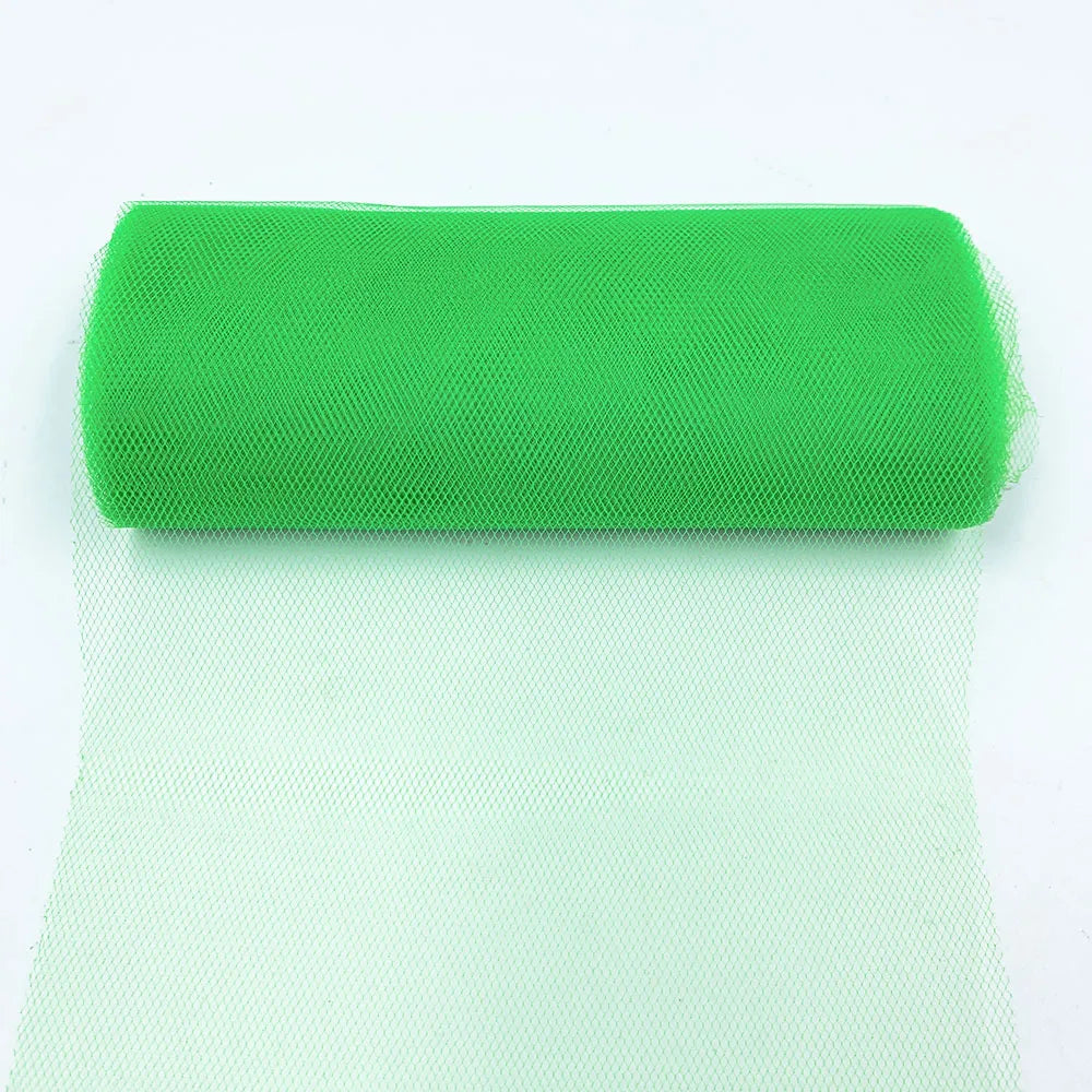 Festive Tulle Spool 15cm x 10 Yards Organza for Christmas Halloween Party Supplies Tutu Skirt Girl Baby Shower DIY Wedding Decor