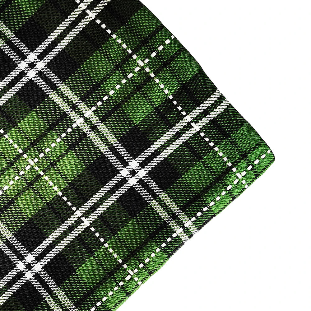 1-3 Yard Medium Thick Classic and Stylish Scottish Checks Polyester Cotton Fabric for Sewing Ladies Skirt,Tartan Designer Fabric