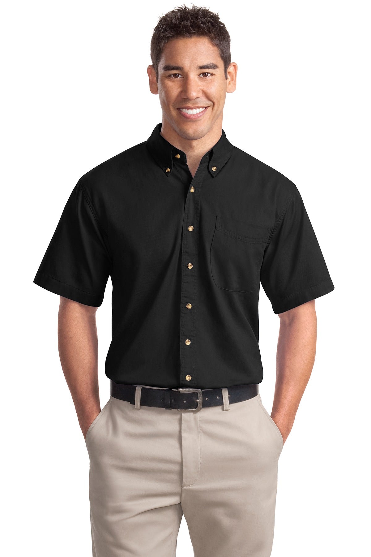 Port Authority® Short Sleeve Twill Shir