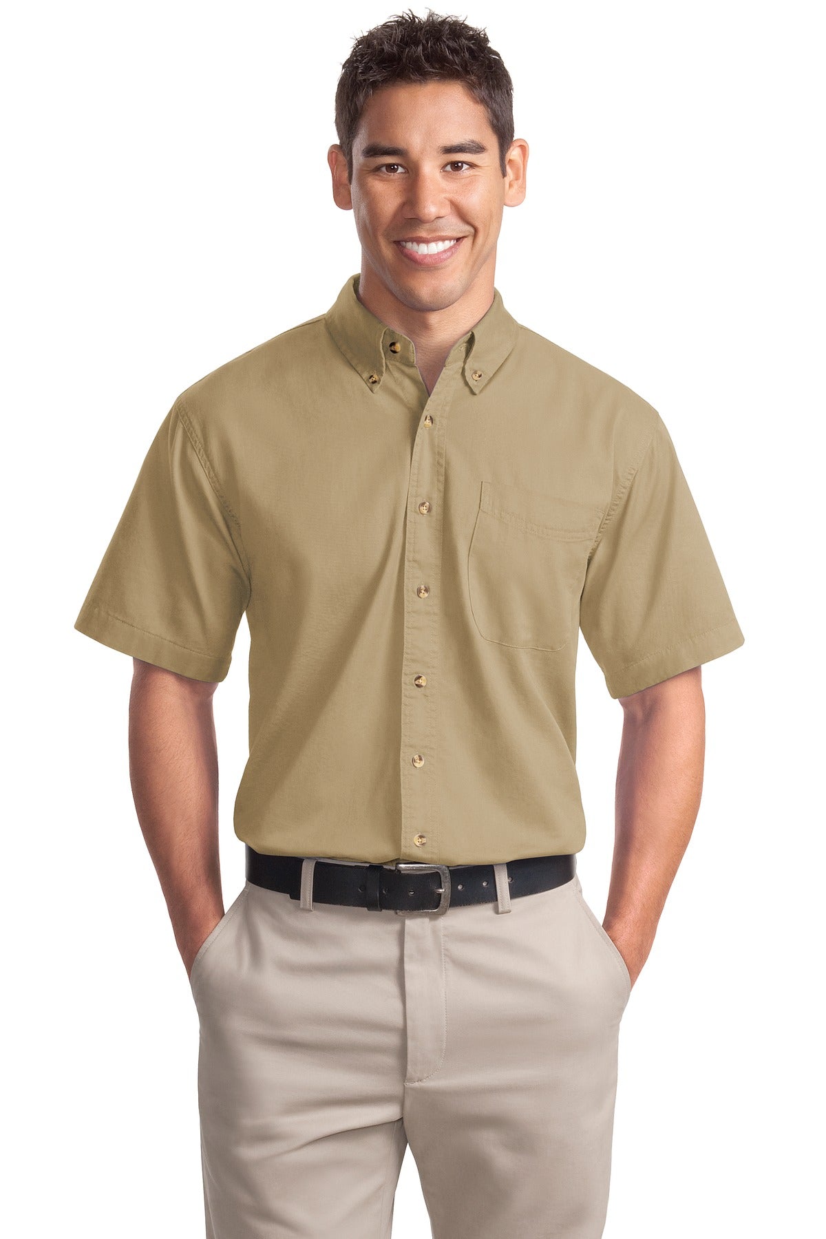 Port Authority® Short Sleeve Twill Shir