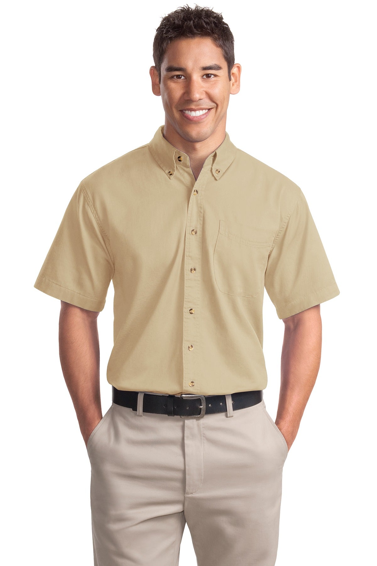 Port Authority® Short Sleeve Twill Shir