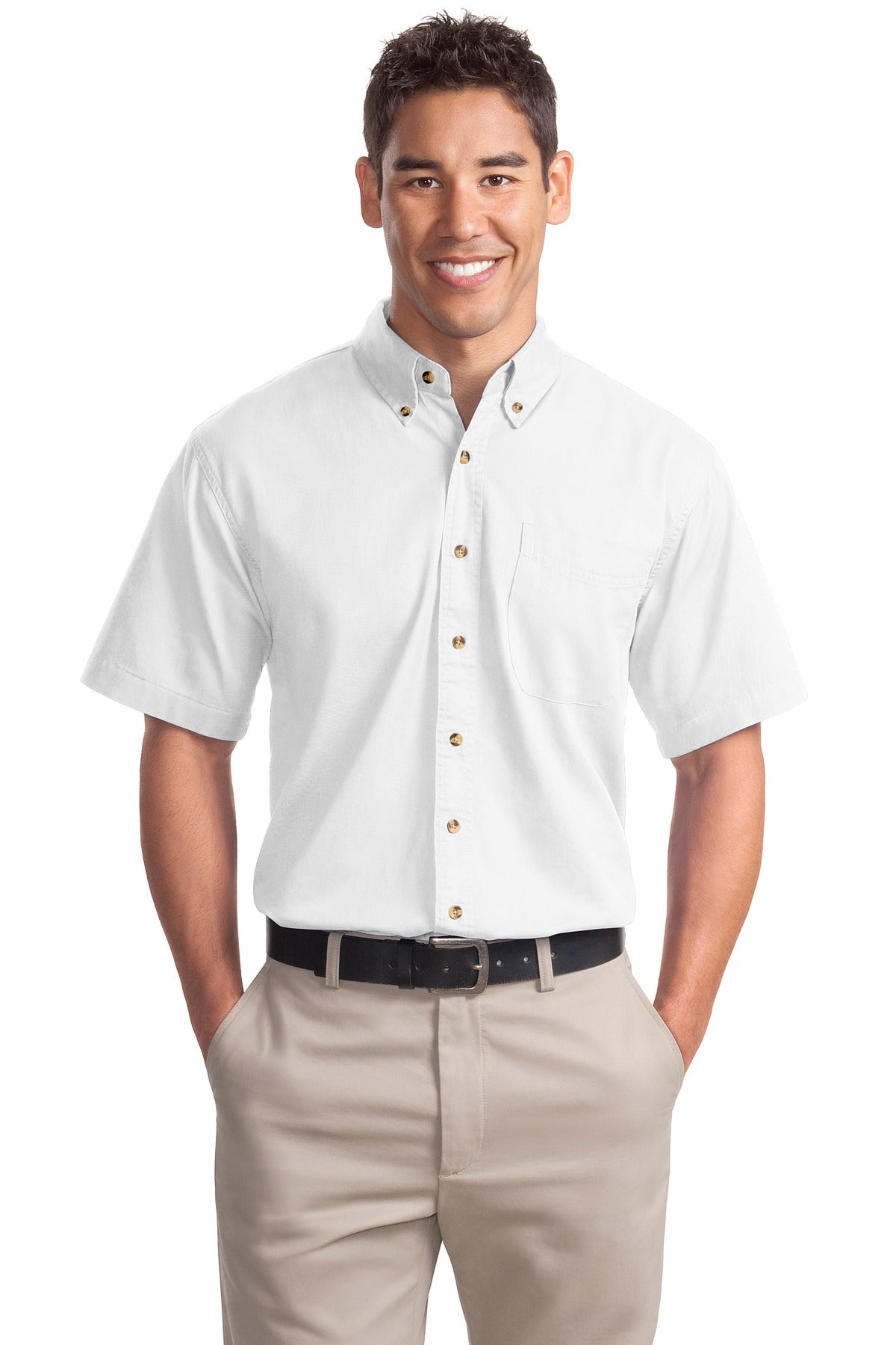 Port Authority® Short Sleeve Twill Shir